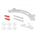 Prime-Line MP56540 Anchor Flange  Diecast Construction  Zinc-Plated Finish  Includes Fasteners  5 Sets - B07FDK7GYX